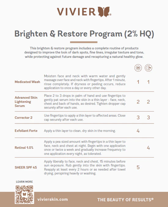 Vivier Brighten & Restore Program (2% HQ) - Image 3